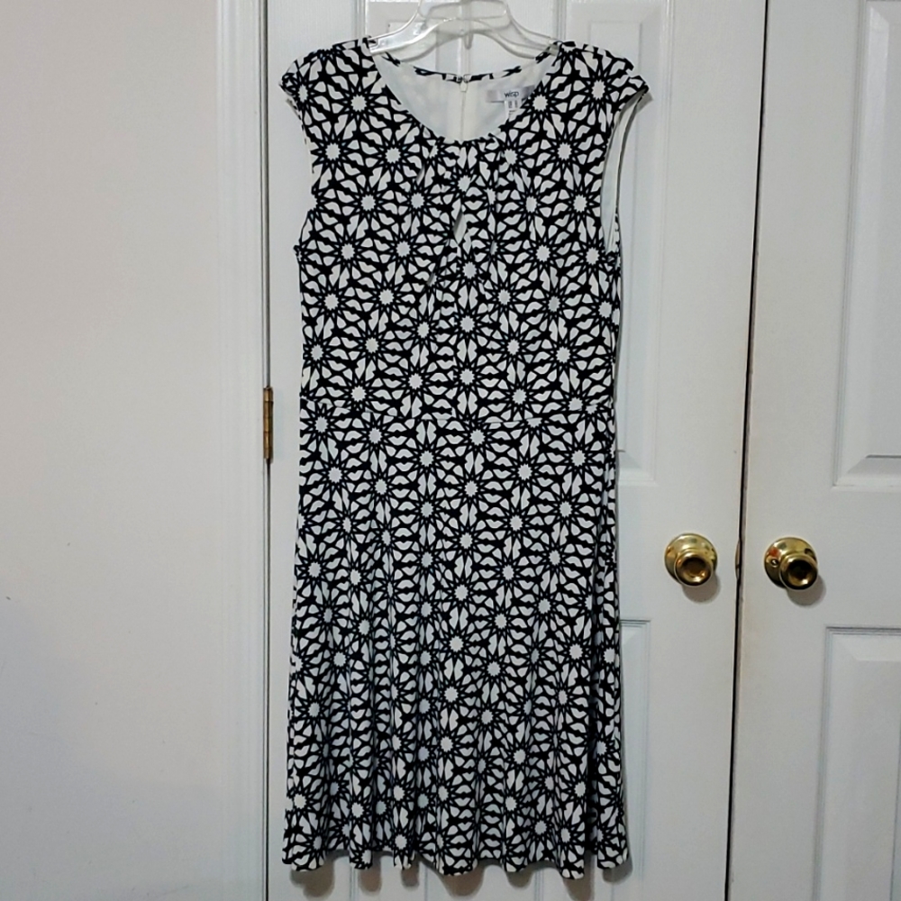 EUC Wisp cap sleeve dress, sz 12